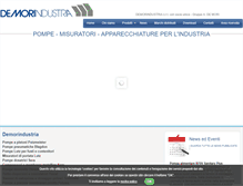 Tablet Screenshot of demorindustria.it